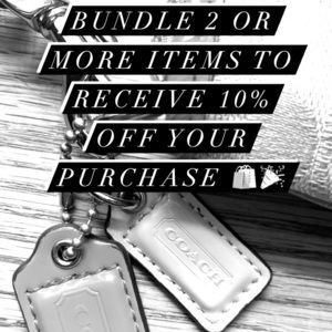 Bundle 2 Or More Items For 10% Off Purchase 🛍🎉